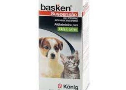 Vermífugo Basken Suspensão para Cães