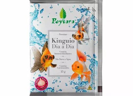 Ração Úmida Poytara Kinguio Dia a Dia para Peixes
