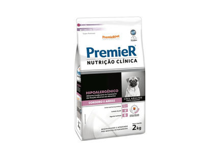 Premier Nutrição Clínica Hipoalergênico – Cordeiro & Arroz