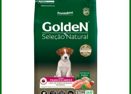 Ração Seca Golden Select Natural para Cachorros Filhotes de Porte Pequeno