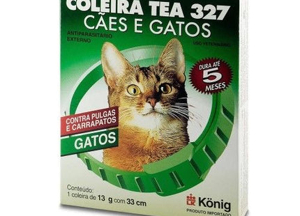 Coleira König Tea 327 para Gato