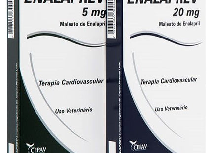 Cardiológico Enalaprev 5mg para Cães