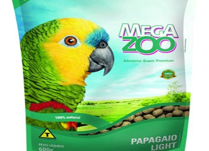 Ração Seca Mega Zoo Light para Papagaios