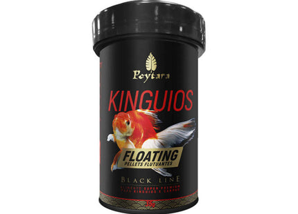 Poytara Kinguio Black Line Floating – Alimento Super Premium para Kinguios & Carpas
