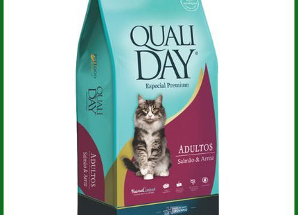 Ração Seca Qualiday Salmão para Gatos