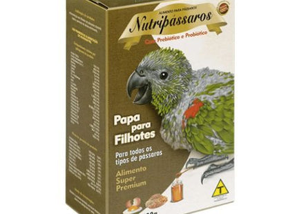 Ração Seca Eburneo para Filhotes de Pássaros