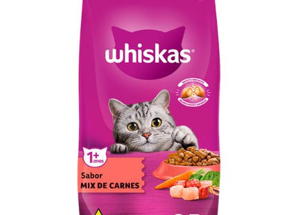 Ração Seca Whiskas Mix de Carne para Gatos Adultos