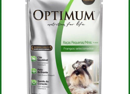 Ração Seca Optimum Frango para Cachorros Adultos de Porte Pequeno