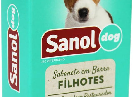 Sabonete Sanol Dog Filhotes 90 g – Cães e Gatos