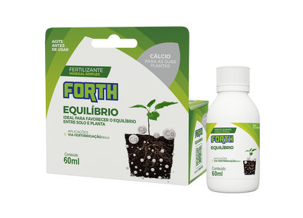 Forth Equilíbrio Concentrado 60 mL — Complemento Nutricional com Carbonato de Cálcio