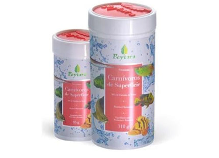 Ração Seca Poytara Carnívoros Superfície para Peixes