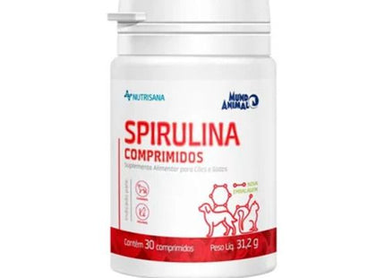 Suplemento Alimentar Nutrisana Spirulina para Cachorros e Gatos