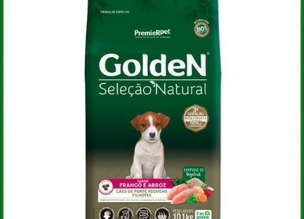 Ração Seca Golden Select Natural para Cachorros Filhotes de Porte Pequeno