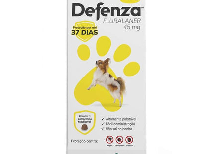Defenza 45 mg – Comprimido Mastigável para Cães 2–4,5 kg