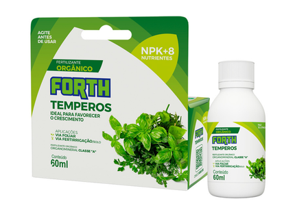 Forth Temperos Concentrado 60 mL