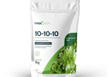 MaxGreen 10-10-10 Fertilizante Mineral Misto 1 kg