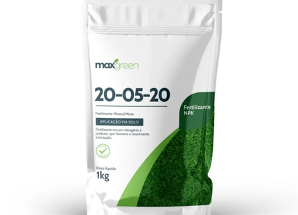MaxGreen 20-05-20 Fertilizante Mineral Misto 1 kg