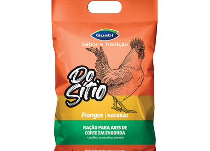Ração Do Sítio Natural Para Frangos Triturada