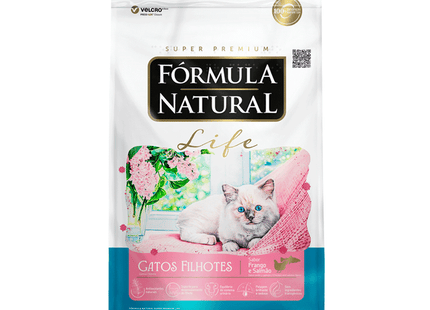 Fórmula Natural Life Gatos Filhotes Frango & Salmão – 10,1 kg