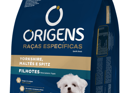 Ração Seca Origens Premium Especial Raças Específicas Filhotes York, Maltês e Spitz