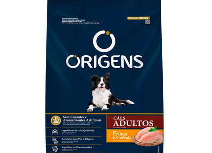 Ração Origens Premium Especial Adulto – Frango e Cereais