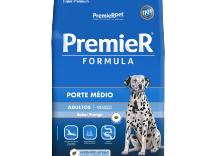 Ração Seca Premier Formula para Cachorros Adultos de Raças Médias