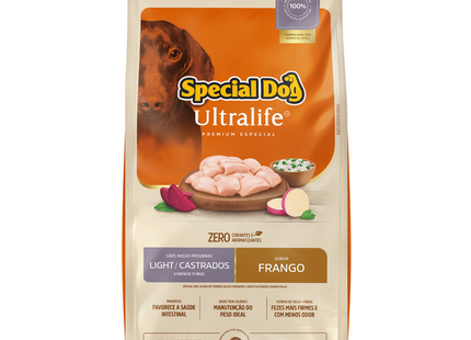 Ração Seca Special Dog Ultralife Light para Cachorros de Porte Pequeno