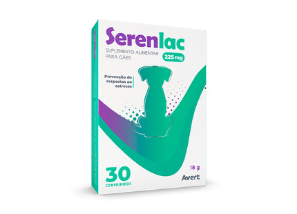 Imagem do produto Antidepressivo Avert Serenlac 225mg para Cães e Gatos, tipo Antidepressivo, marca Avert.