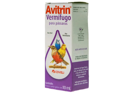 Imagem do produto Vermífugo Avitrin para Aves, tipo Vermífugo, marca Avitrin.
