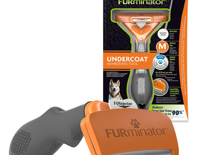 Escova Azoia Furminator para Cães de Pelo Curto Médio
