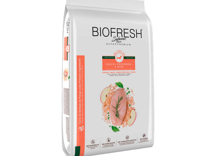 Imagem do produto Ração Seca Biofresh Frango para Cachorros Adultos de Porte Pequeno, tipo Ração Seca, marca Biofresh.