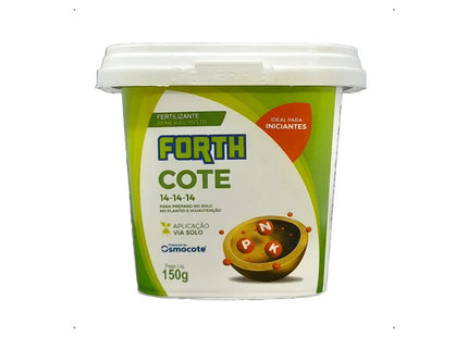 Forth Cote Classic 3 m – Fertilizante Encapsulado 14‑14‑14 (150 g / 400 g)
