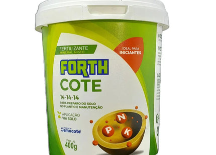 Forth Cote Classic 3 m – Fertilizante Encapsulado 14‑14‑14 (150 g / 400 g)