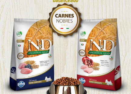 Imagem do produto Ração Seca N&D Ancestral Frango para Cachorros Adultos de Porte Pequeno, tipo Ração Seca, marca N&D.