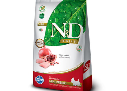 Imagem do produto Ração Seca N&D Prime Frango para Cachorros Adultos de Porte Pequeno, tipo Ração Seca, marca N&D.