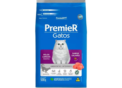 Ração Seca Premier Ambientes Internos Gato Adulto Salmão