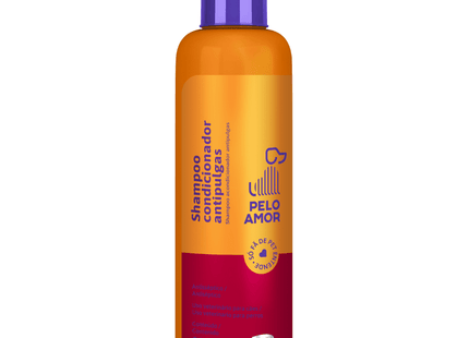 Shampoo e Condicionador Ibasa Antipulgas 200 mL – Higiene e Proteção para Cães