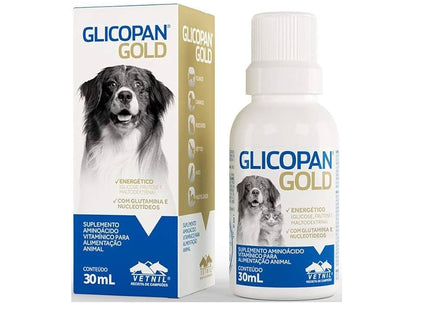 Suplemento Alimentar Vetnil Glicopan Energy para Cachorros e Gatos