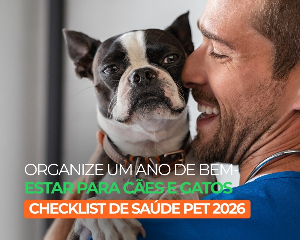 Checklist de Saúde Pet 2026: Organize um ano de bem-estar para cães e gatos