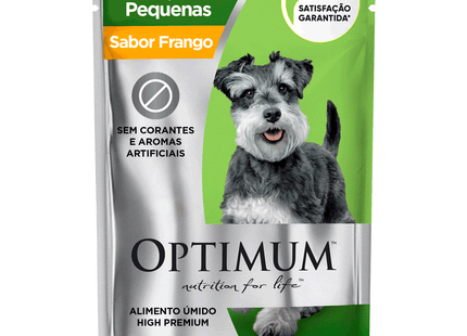 Sachê Optimum Dog Adult Raças Pequenas Frango