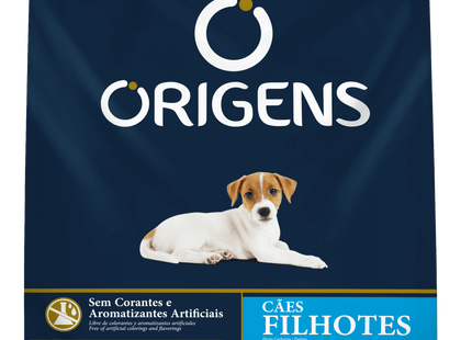 Ração Origens Filhote Frango e Cereais Porte Mini e Pequeno