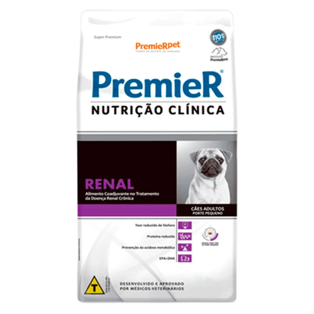 Premier Nutrição Clínica Renal Cães Adultos Raças Pequenas