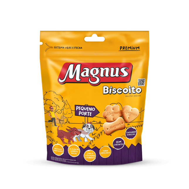 Magnus Biscoito para Cães Adultos — Pequeno Porte