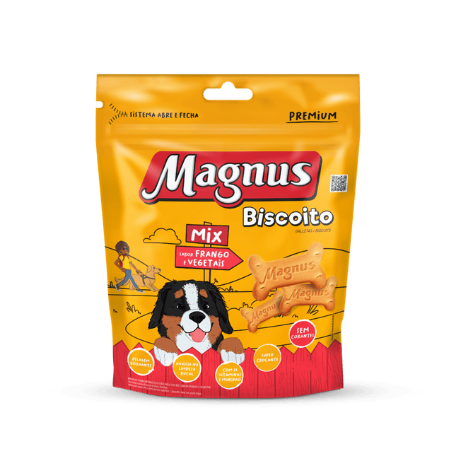 Biscoito Magnus Mix Cães Adultos
