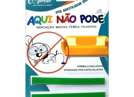 Fita Adestradora “Aqui Não Pode” – Coprodi (2 Fitas)
