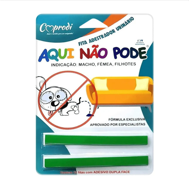 Fita Adestradora “Aqui Não Pode” – Coprodi (2 Fitas)