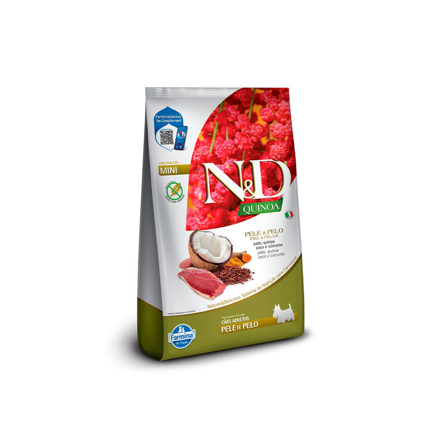 N&D Quinoa Canine Pele e Pelo Adulto Mini