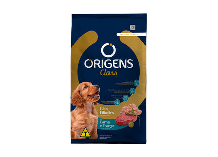 Ração Seca Origens Class Filhote Carne e Frango