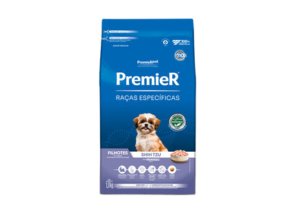 Ração Seca Premier para Cachorros Filhotes da Raça Shih Tzu