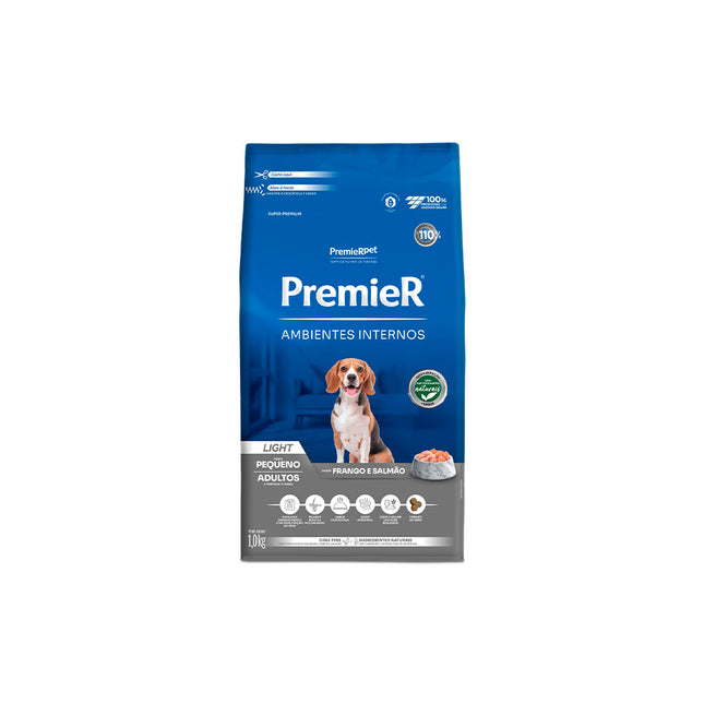 Ração Seca Premier Light para Cachorros Adultos de Ambiente Interno